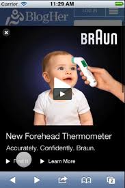 forehead thermometer