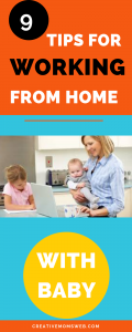How to work at home with a baby 