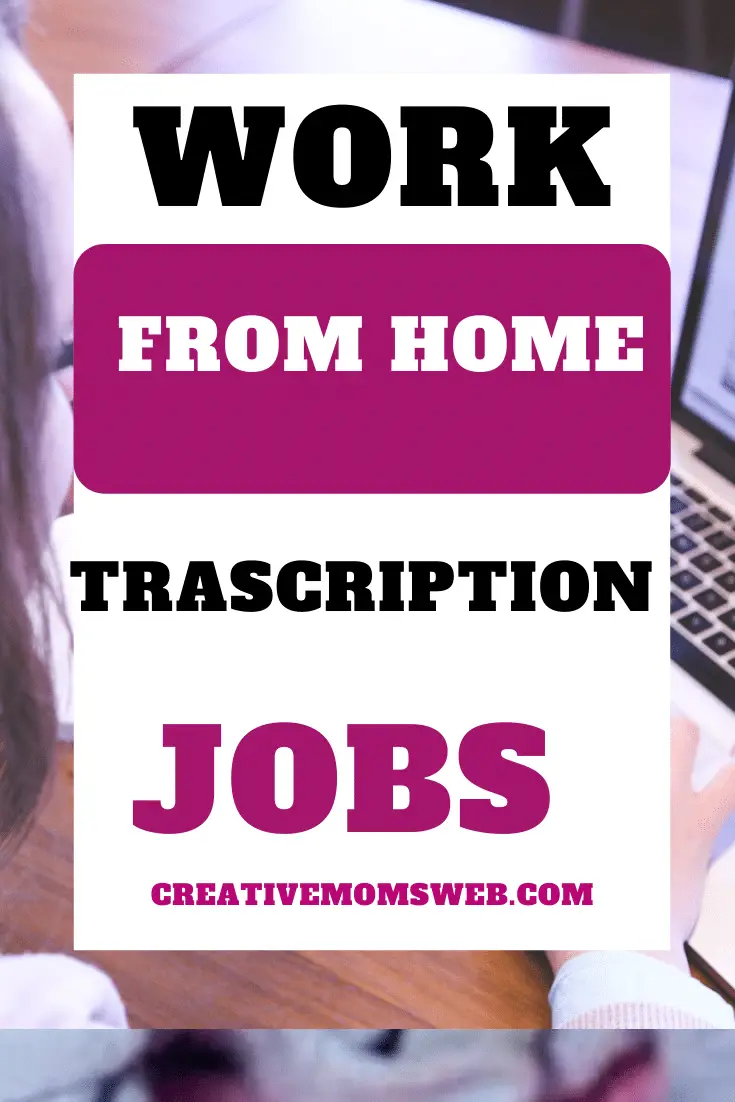 Work from home transcription jobs as a Stay-at-Home-Mom