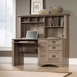 computer desk with hutch