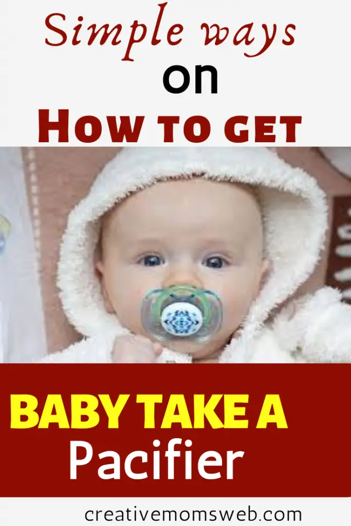 Baby won't take pacifier