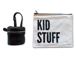 leather pacifier case