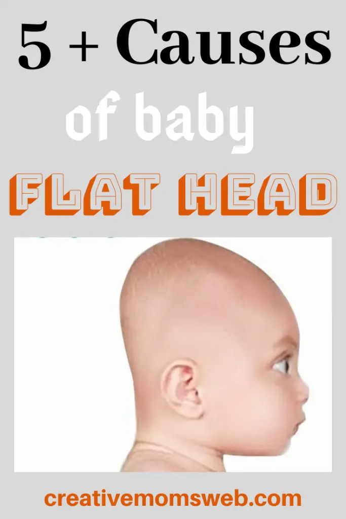 causes of baby flat head