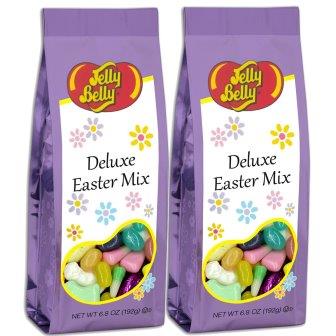Jelly Belly Deluxe Easter Mix 6.8oz Gift Bag (Pack of 2)