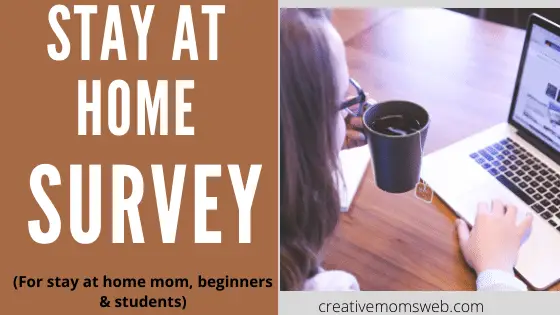 online survey sites for stay at home moms?