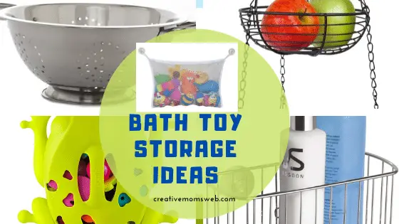 Bath toy storage ideas