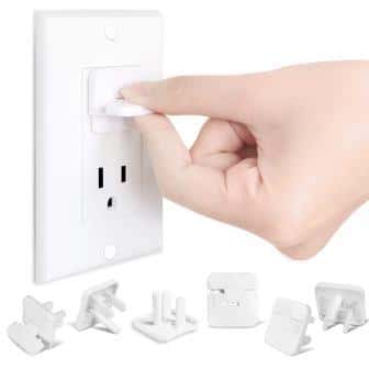 Baby Proofing bathroom Plug Covers