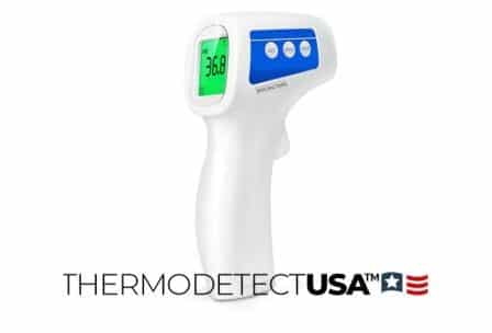 ThermoDetect Pro™ infrared forehead thermometer