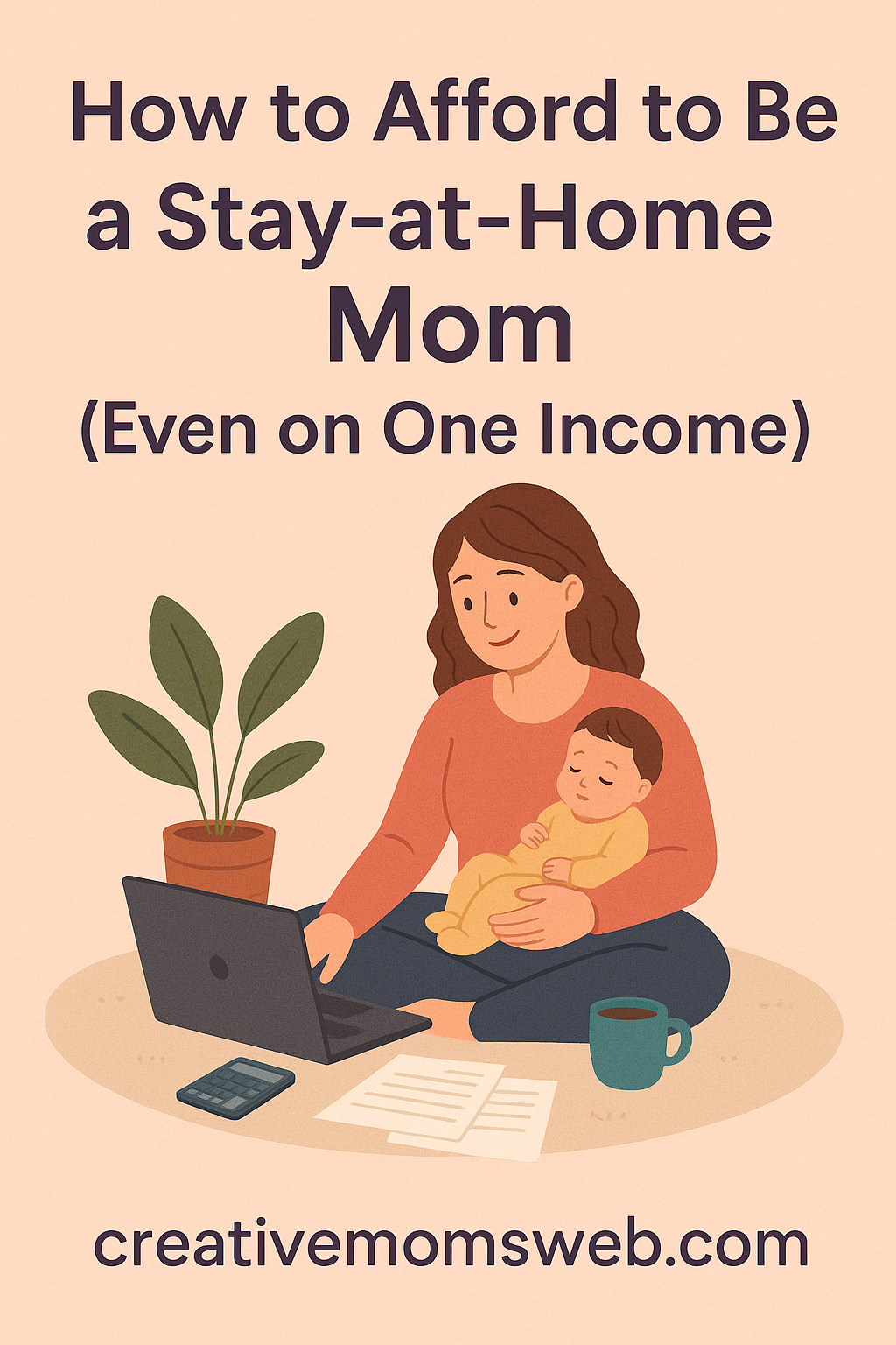 How to afford to be a stay-at-home mom