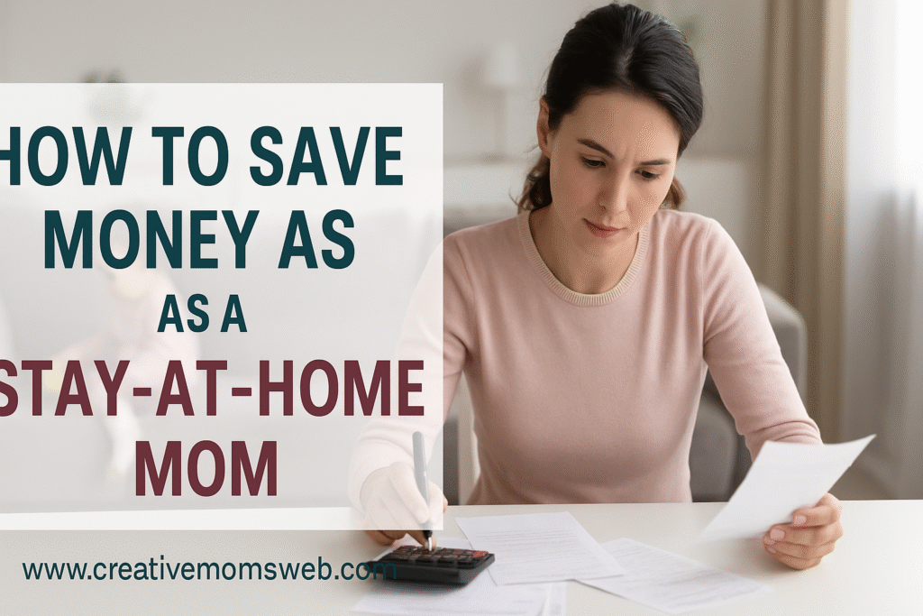 How to Save Money as a Stay-at-home Mom