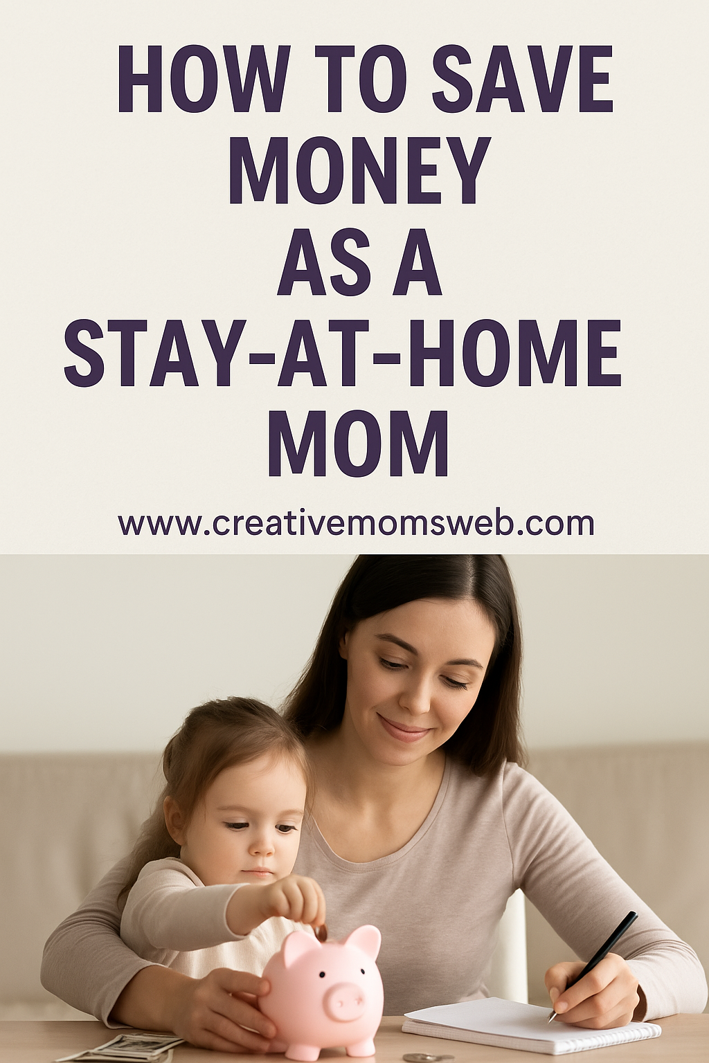 How to Save Money as a Stay-at-home Mom