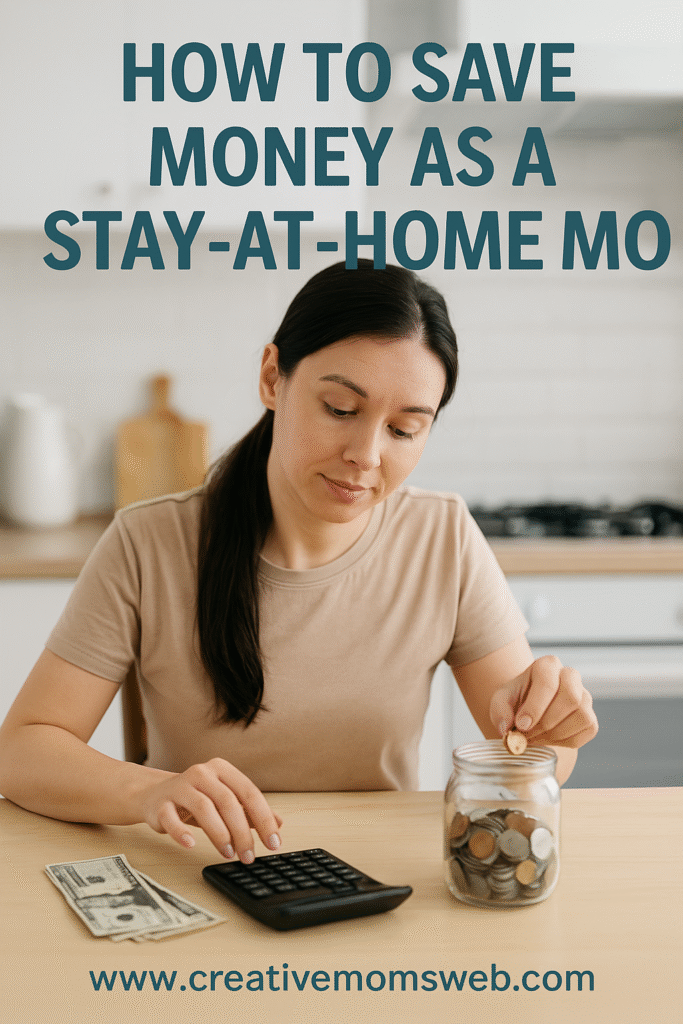 How to Save Money as a Stay-at-home Mom
