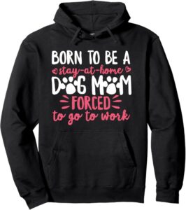 Dog lover working mama tees Pullover Hoodie