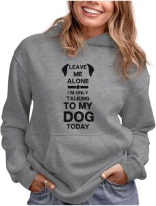 Tstars Today Gift for Dog Lover Women Hoodie