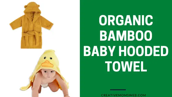 bamboo baby hooded towel