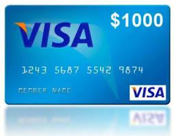 $1000 Visa gift card