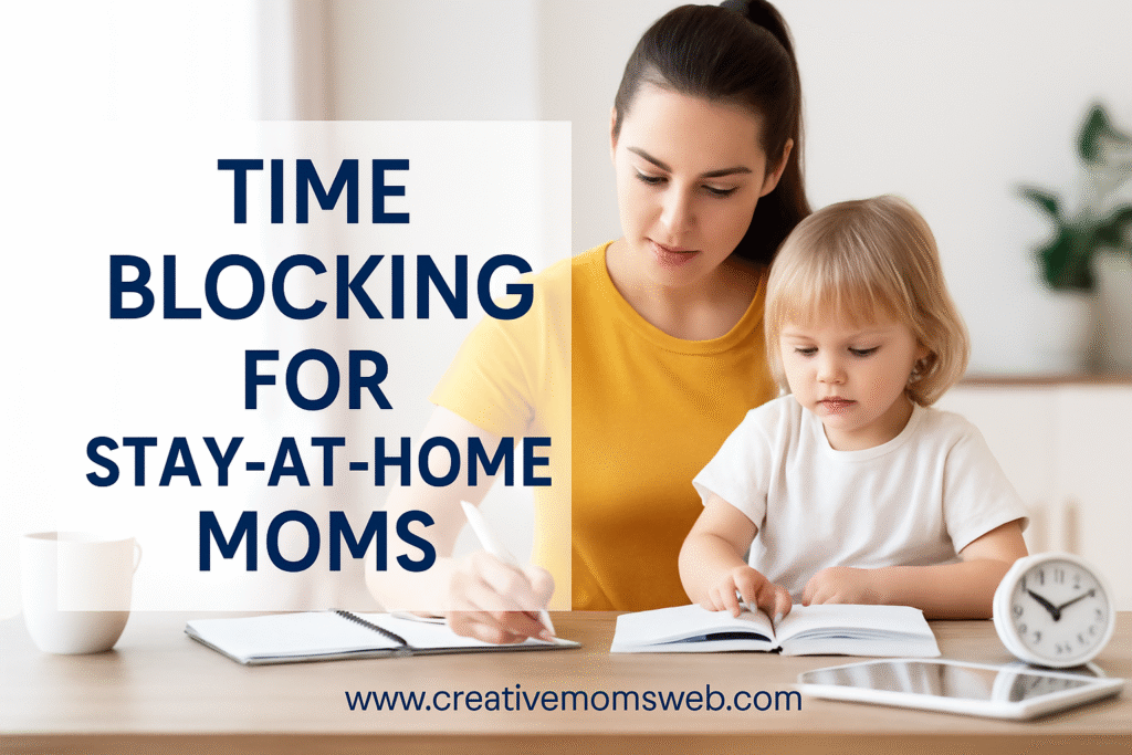 Time Blocking for stay-at-home moms