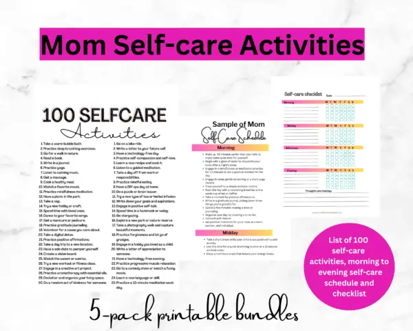 Self-care activities