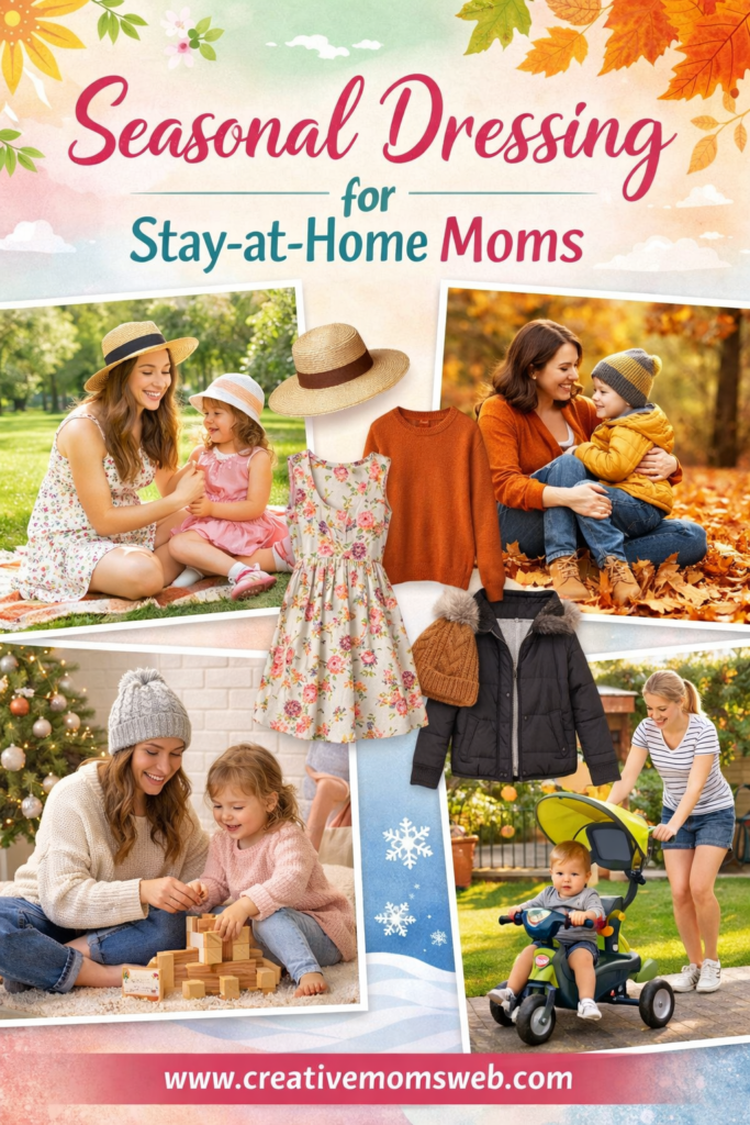 How Stay-at-Home Moms Can Dress Comfortably in Every Season