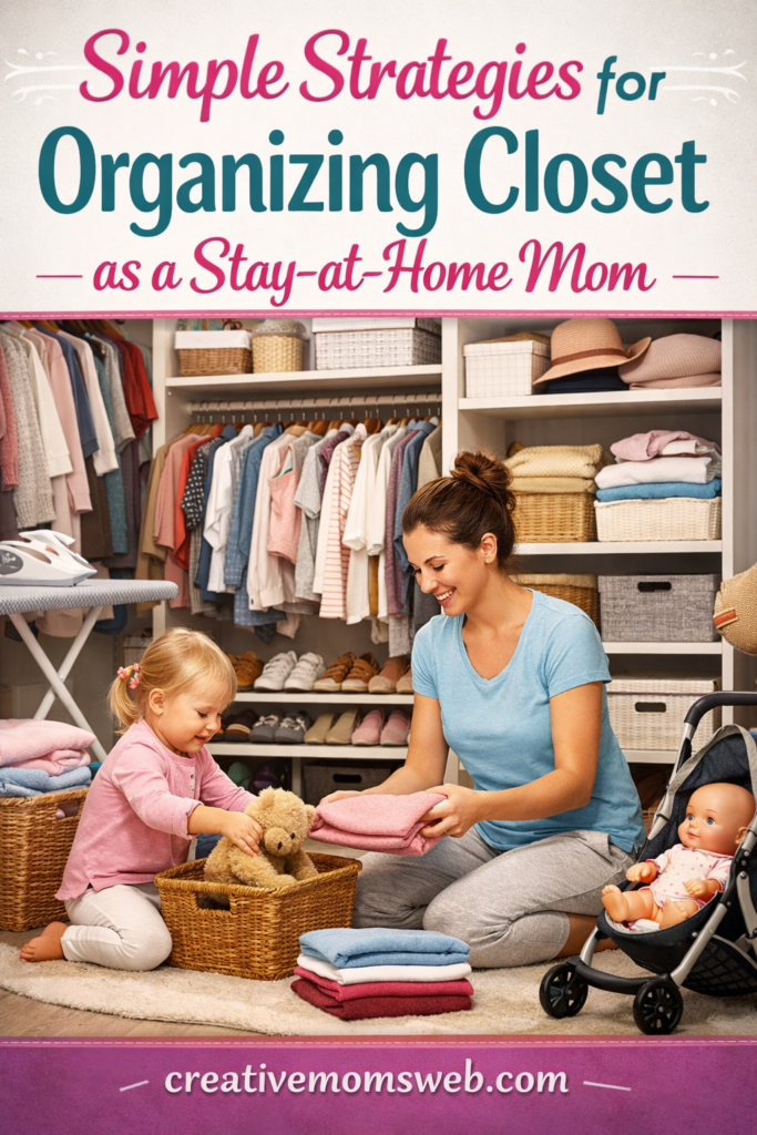 Easy Closet Organization Ideas for Stay-at-Home Moms