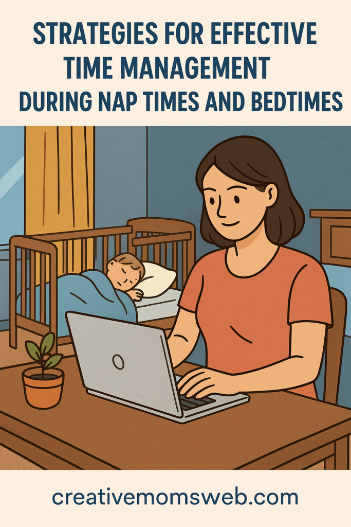 Naptime and Bedtime Productivity Tips for at-home Moms