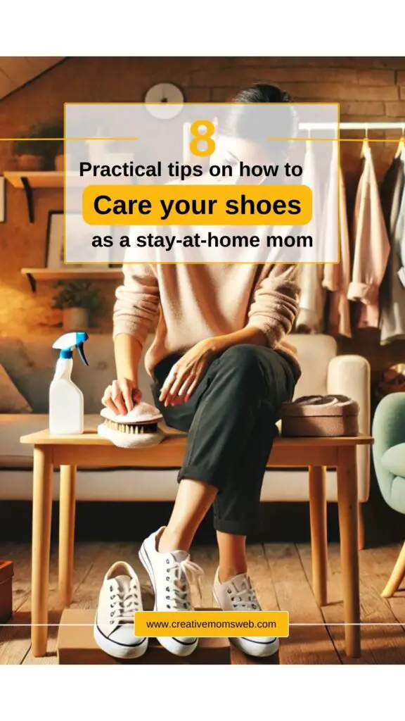 Practical tips on how to care for your shoes as a stay-at-home mom