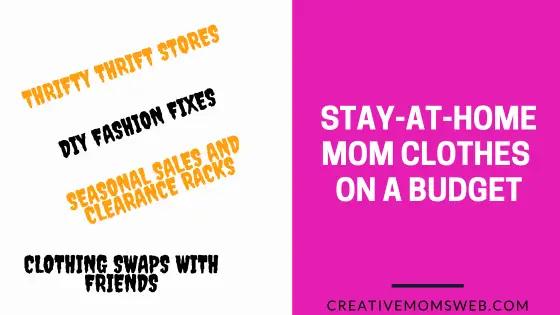 Stay-at-home mom clothes on a budget