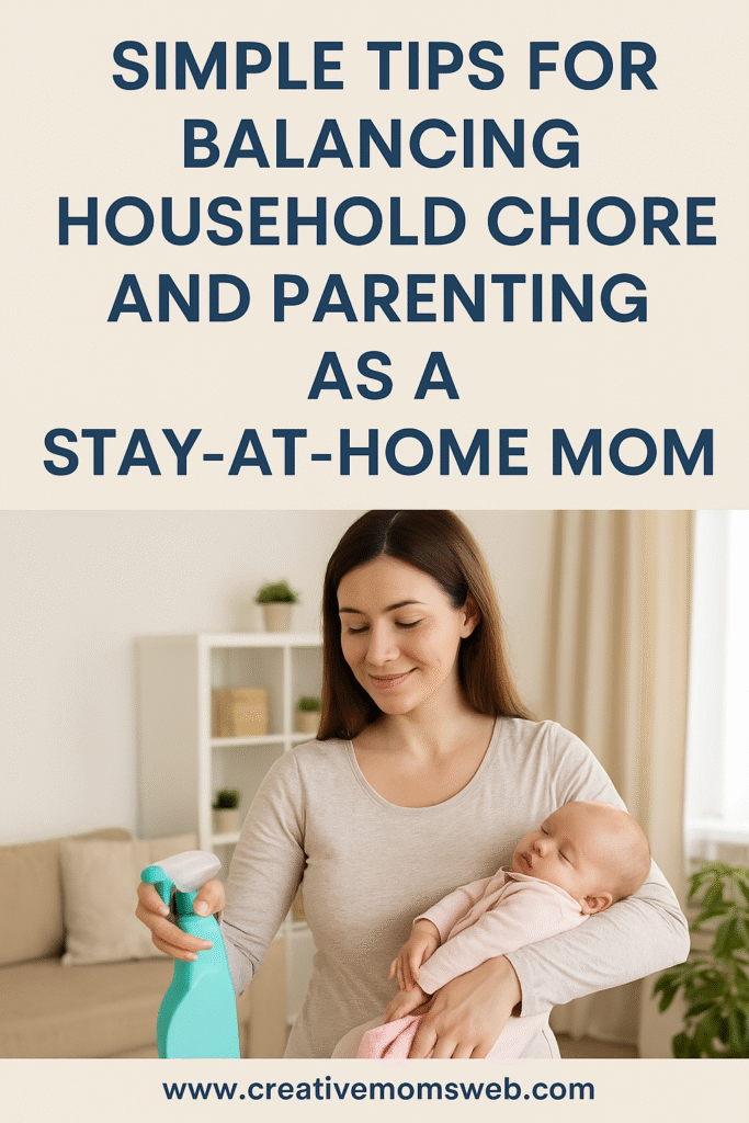 Balancing Household Chores and Parenting as a Stay-at-Home Mom