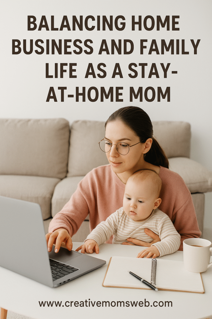 How to Balance Home Business and Family as a Work-at-Home Mom