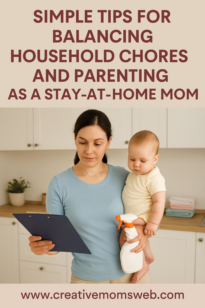 Balancing Household Chores and Parenting as a Stay-at-Home Mom