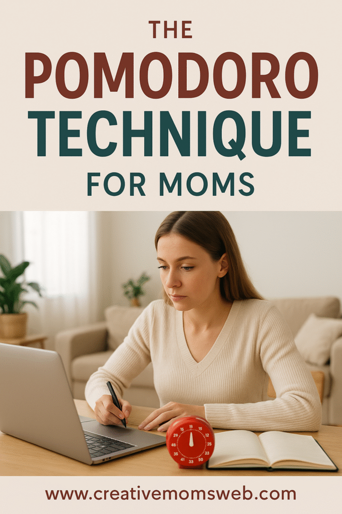 Pomodoro Technique for Moms: Boost Productivity in Just 25 Minutes