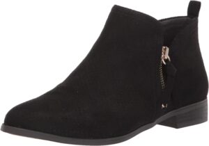 ankle boots with a low heel