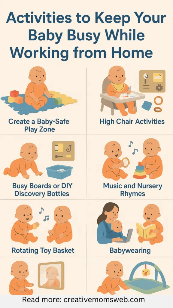 Activities to Keep Your Baby Busy While Working from Home