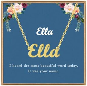 Mother's Day gift ideas: Personalized necklace
