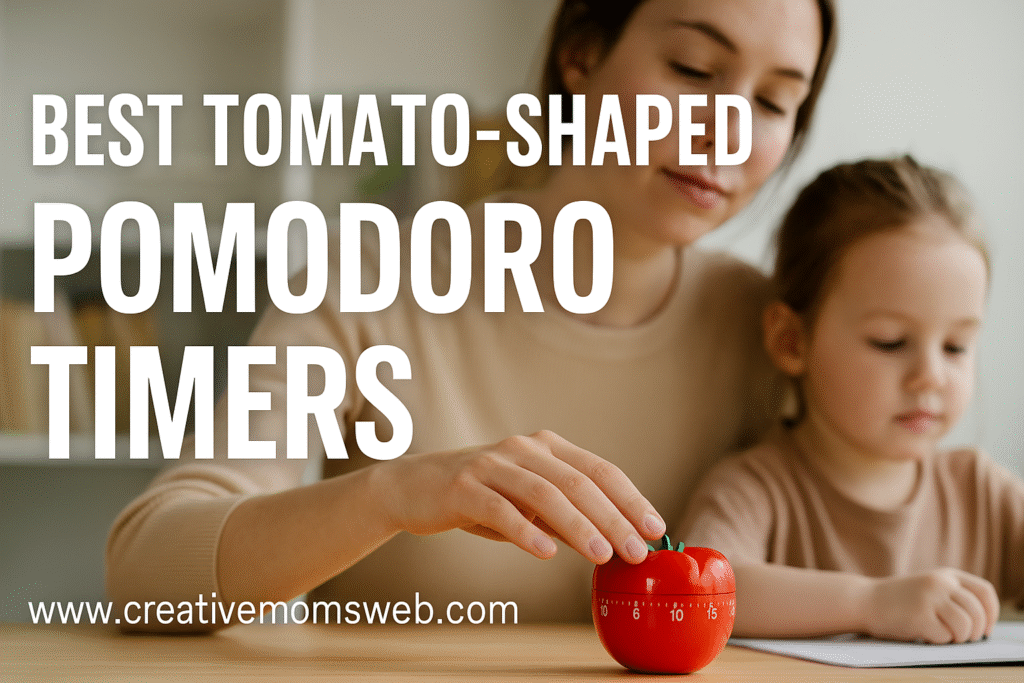 Tomato-Shaped Pomodoro Timers