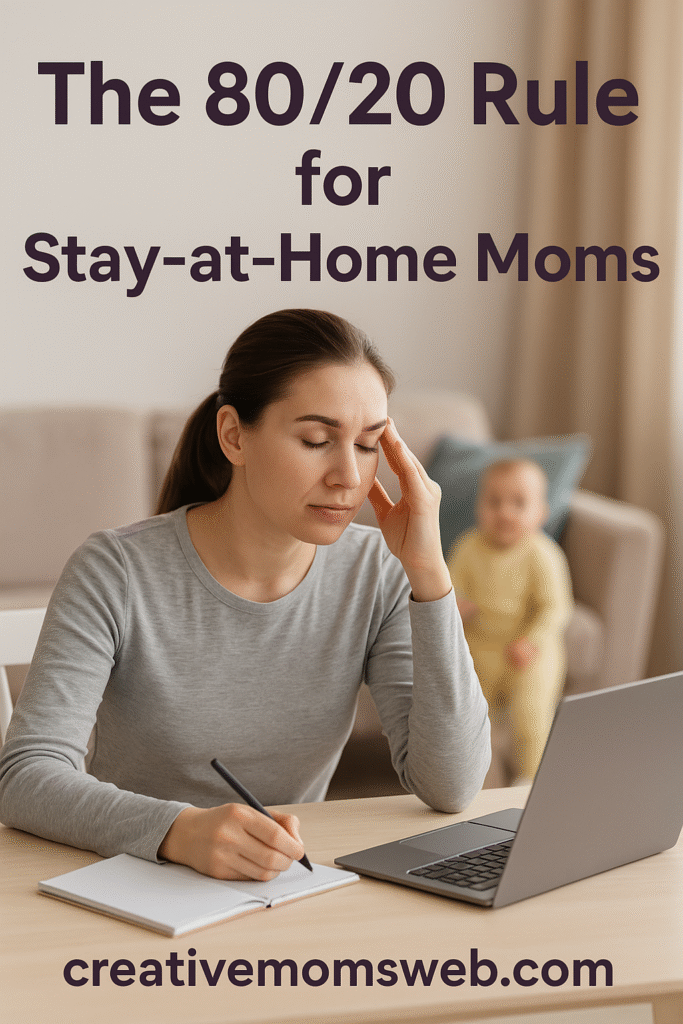 80/20 Rule for Busy Stay-at-Home Moms