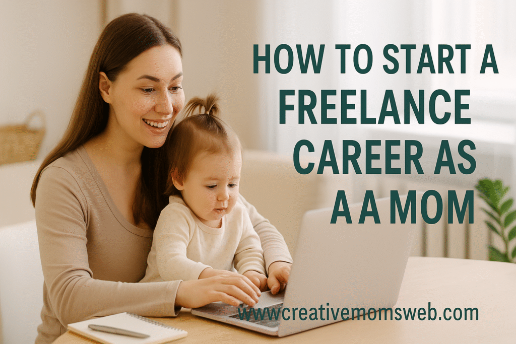 How to Start a Freelance Career as a Mom