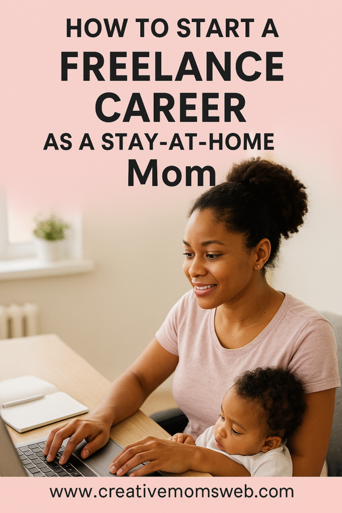 How to Start a Freelance Career as a stay-at-home Mom