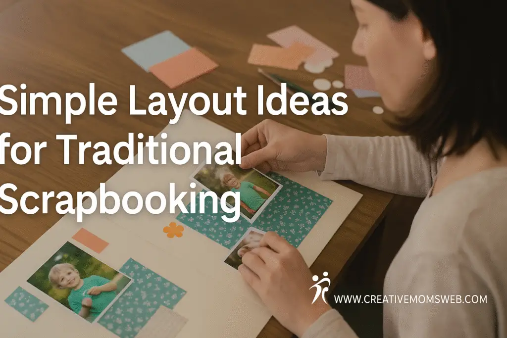 Simple Layout Ideas for Traditional Scrapbooking