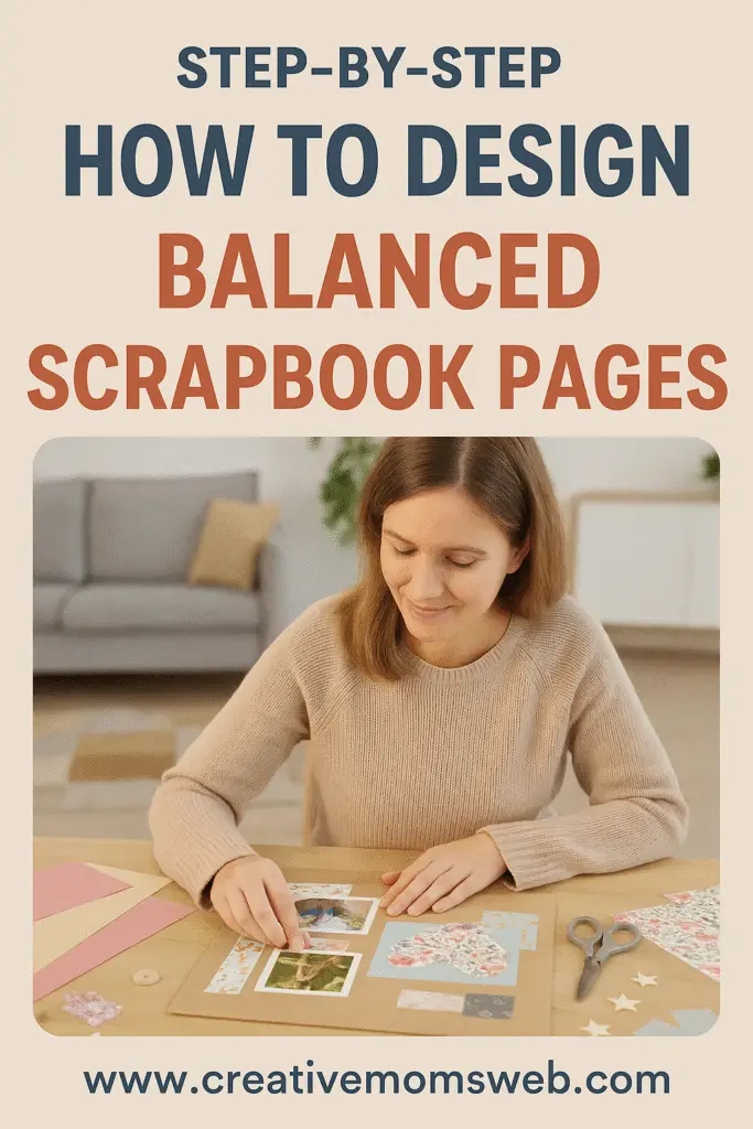 Step-by-Step: How to Design Balanced Scrapbook Pages