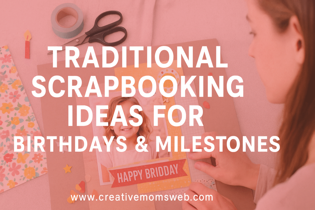 Simple Traditional Scrapbooking Ideas for Birthdays and Milestones