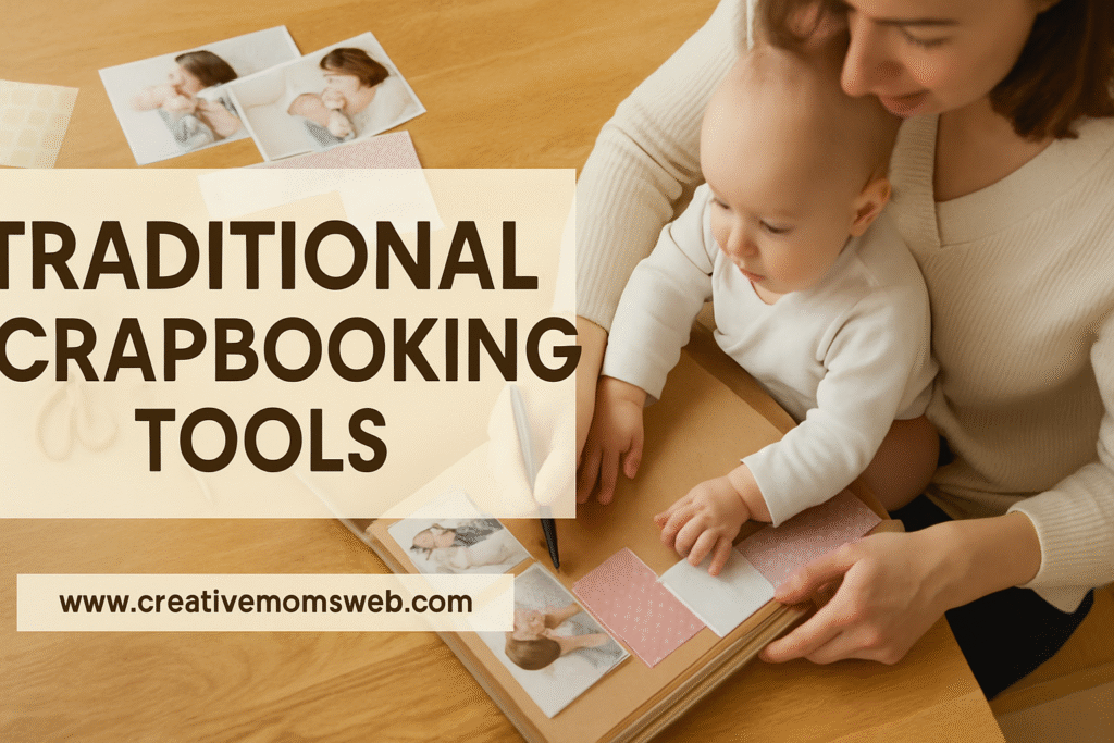Traditional Scrapbooking tools