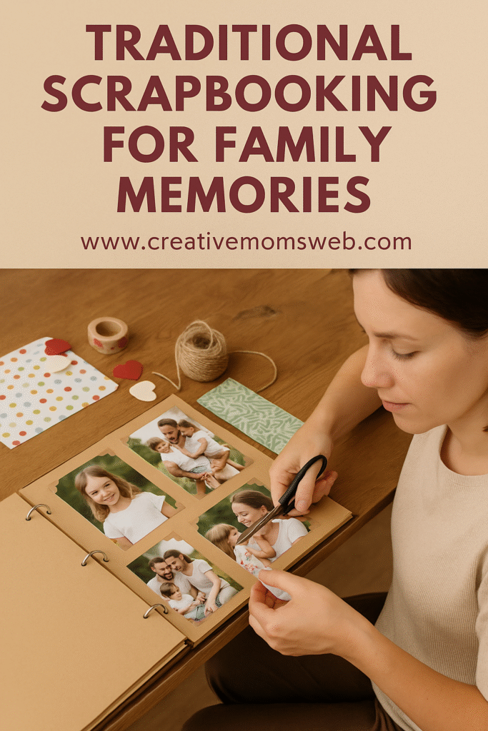 Traditional Scrapbooking for Family Memories
