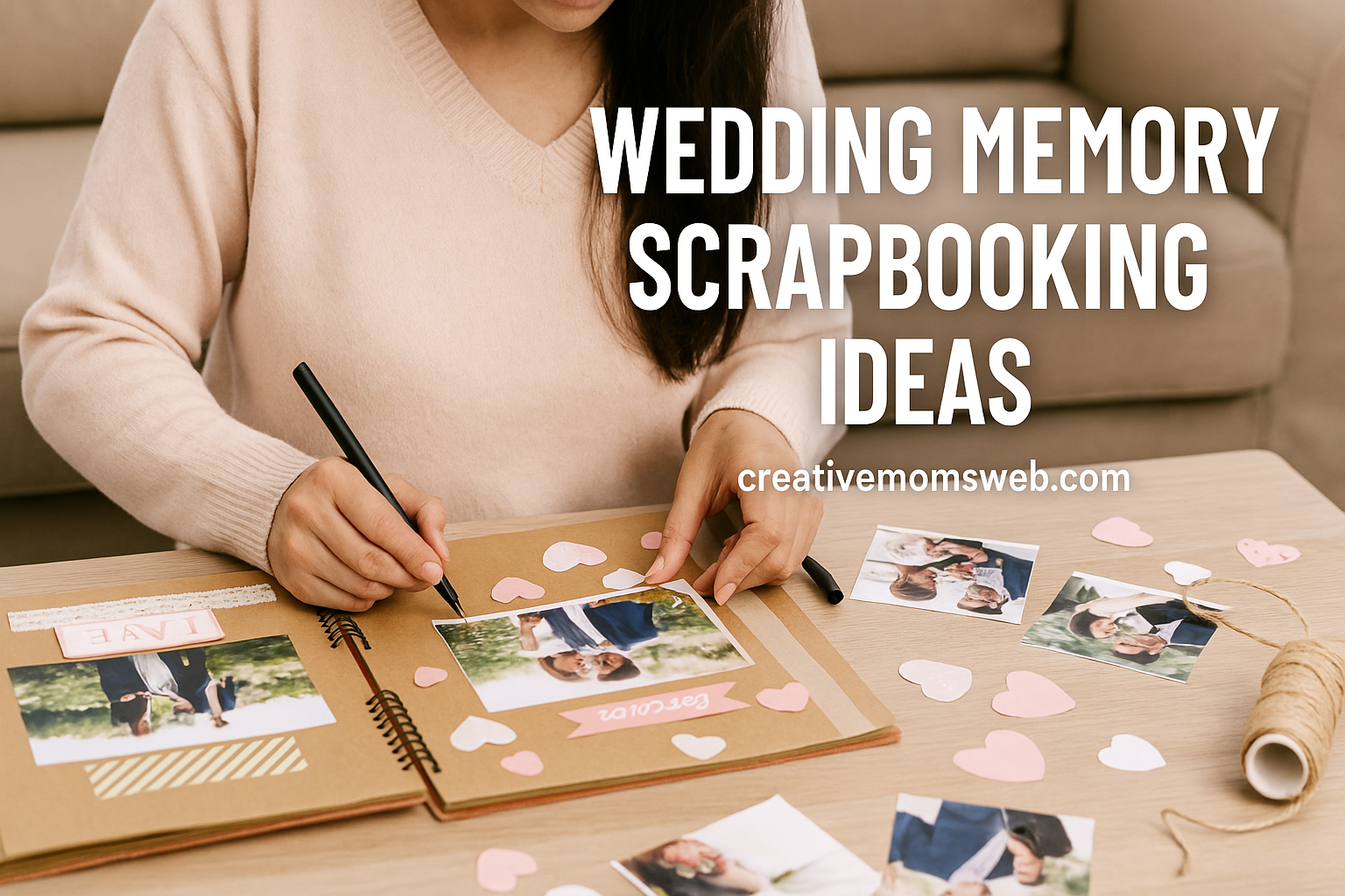 Wedding memory scrapbooking ideas