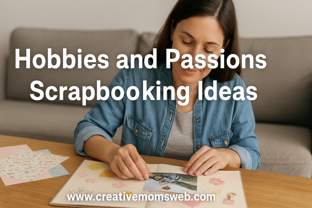 Hobbies and Passions Scrapbooking Ideas