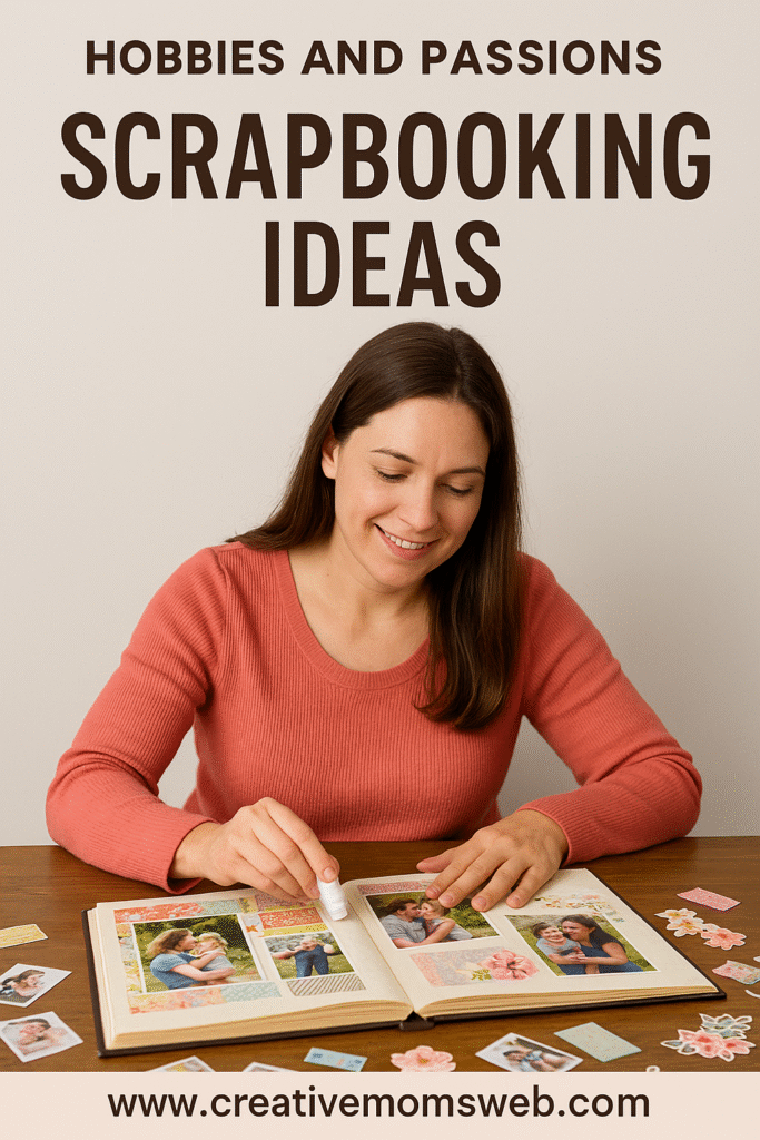 Simple Hobbies and Passions Scrapbooking Ideas