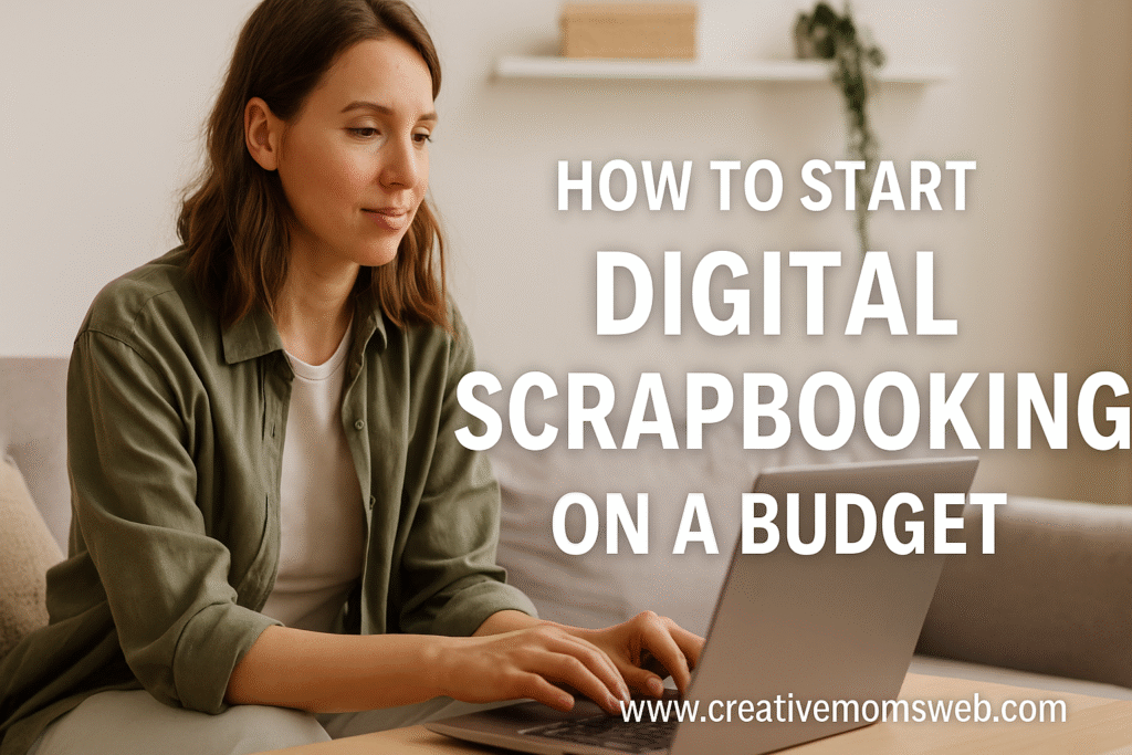 How to Start Digital Scrapbooking on a Budget