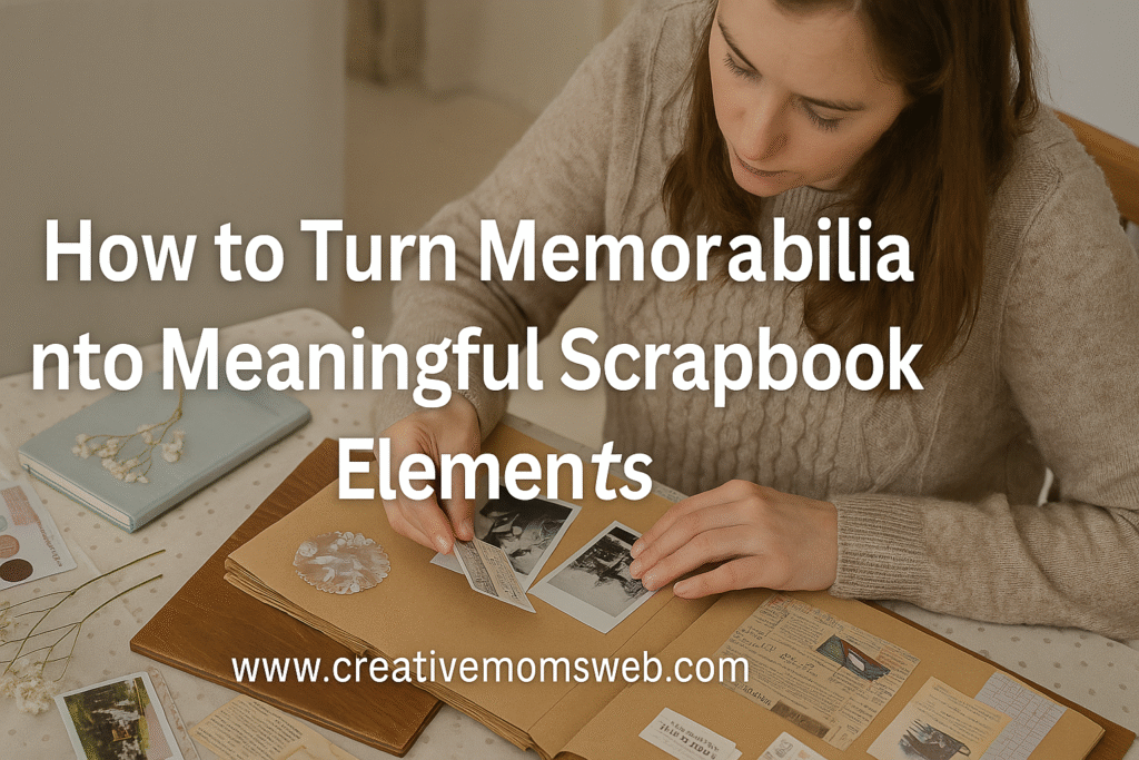 How to Turn Memorabilia into Meaningful Scrapbook Elements
