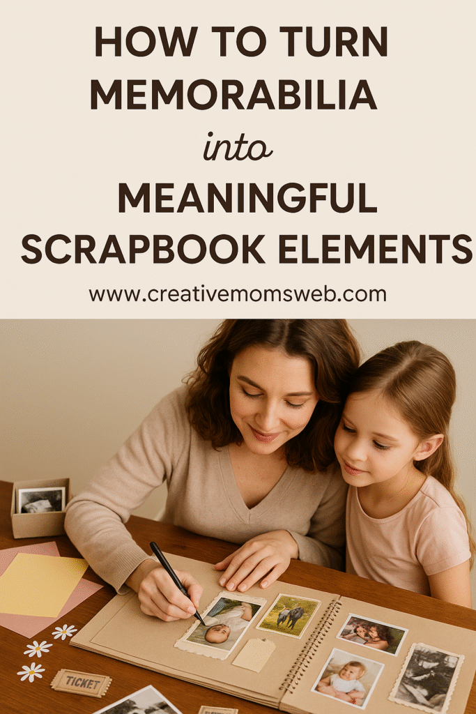 How to Turn Memorabilia into Meaningful Scrapbook Elements