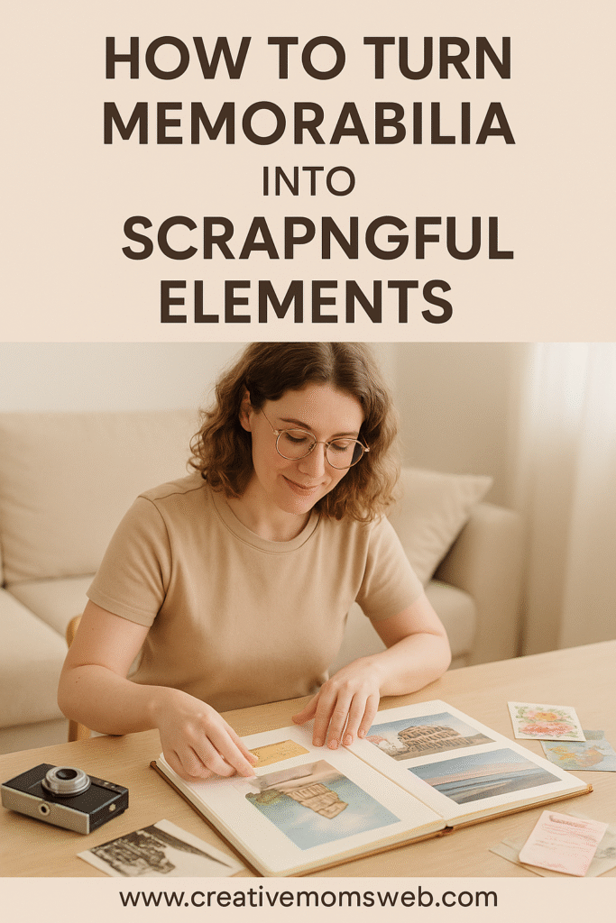 How to Turn Memorabilia into Meaningful Scrapbook Elements